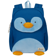Mochila para niños Samsonite Happy Sammies Eco S azul Penguin Peter