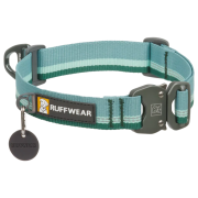 Collar para perro Ruffwear Top Rope™ Collar verde River Rock Green