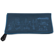 Toalla Pinguin Micro Towel XL 75x150 Map azul Blue