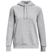 Sudadera de mujer Under Armour Rival Fleece Hoodie gris Mod Gray Light Heather / / White