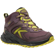 Calzado para niños Keen Zionic Mid Wp Youth rojo huckleberry/mango mint
