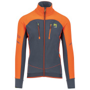 Chaqueta de hombre Karpos Alagna Evo Jacket negro/naranja India Ink/Grenadine