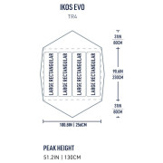 Tienda de campaña Sea to Summit Ikos Evo Tent TR4