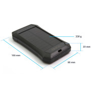 Batería externa solar Doca Solar 10