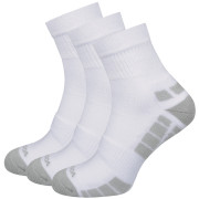Calcetines MOOA Silver Bamboo Mid 3-pack blanco/gris White/Grey