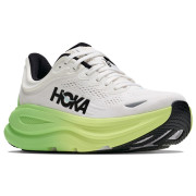 Zapatillas de carrera para mujer Hoka Bondi 9 Wide blanco/verde White / Tart Apple