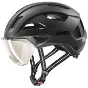 Casco de ciclismo Uvex Stride Visor negro black matt