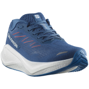 Zapatillas de carrera para hombre Salomon Aero Blaze 3 azul oscuro Dark Blue / White / Cherry Tomato