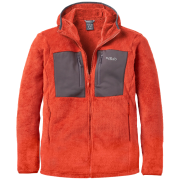 Sudadera de hombre Rab Granitic Hoody rojo