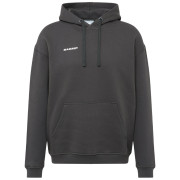Sudadera de hombre Mammut Mammut Base ML Hoody Men Mini Logo gris oscuro gabbro