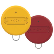 Localizador FIXED Sense Smart Tracker - Duo Pack amarillo/rojo