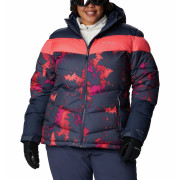 Chaqueta de invierno para mujer Columbia Abbott Peak Insulated Jacket azul/rosa Nocturnal Lookup, Nocturnal, Neon Sun