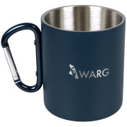 Taza con mosquetón Warg Steelos Carabine 400 ml azul oscuro dark blue
