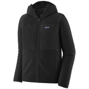 Sudadera funcional de hombre Patagonia R2 TechFace Hoody negro Black