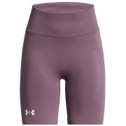 Pantalones cortos de mujer Under Armour Train Seamless Short violeta Misty Purple / / White