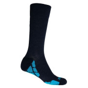 Calcetines Sensor Hiking Merino negro/azul