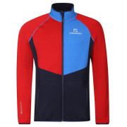 Sudadera funcional de hombre Progress Glacier rojo/azul červená/stř.modrá/tm.modrá