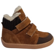 Calzado barefoot niño beBare 3555TY Tan marrón TAN