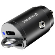 Adaptador para coche Swissten Car Charger 45W negro Black