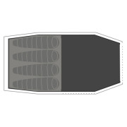 Suelo debajo de tienda de campaña Robens Footprint Cima Versa 4