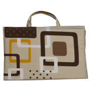 Tumbona de playa Yate Plážové lehátko marrón Brown/BeigeWithPattern