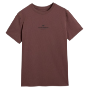 Camiseta de hombre 4F Tshirt M2961 marrón DARK BROWN