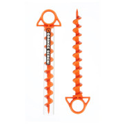 Estaquilla de tienda Nite Ize Orange Screw Large naranja