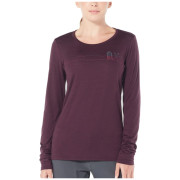 Camiseta de mujer Icebreaker Women`s Tech Lite LS Low Crewe