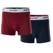 Calzoncillos de hombre Hi-Tec Riko 2Pack azul Merlot / Navy