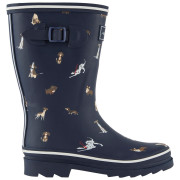 Botas de agua Regatta Womens Amelia azul Navy Dogs