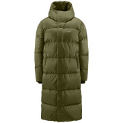 Abrigo de mujer Haglöfs Long Down II verde Olive Green