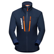 Chaqueta de mujer Mammut Aenergy IN Hybrid Jacket Women azul marine/vibrant orange
