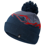 Gorro para niños Dare 2b Fernie Bobble Hat azul/rojo Blue Indigo/Moonlight Denim