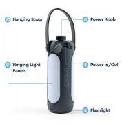 Lámpara GoSun Shine 3en1 linterna y fuente de energía