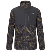 Sudadera funcional de hombre Regatta Morran WR fleece camuflaje TextrdPr/Blk