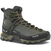 Zapatos trekking hombre Salewa Mtn Trainer 3 Tech Mid Gtx M verde Faded Green/Forest Night
