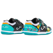 Calzado para niños Joma Top Flex JR Black Indoor