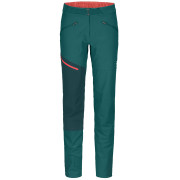 Pantalones de mujer Ortovox Brenta Pants W 2023 verde/azul Pacific Green