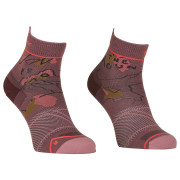 Calcetines de mujer Ortovox Alpine Light Quarter Socks W rosa/violeta mountain rose