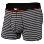 Calzoncillos bóxer para hombre Saxx Non-Stop Stretch Cotton Trunk gris hiker stripe-grey