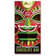 Chocolate Lifefood BIO RAW con nueces y cerezas 70 g