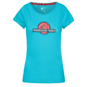 Camiseta de mujer Rafiki Jay azul claro peacock blue