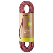 Cuerda Edelrid Swift Protect Eco Dry 8,9mm rosa 729 night-fire