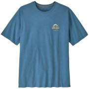 Camiseta de hombre Patagonia Great Waves Responsibili-Tee azul Shore Blue