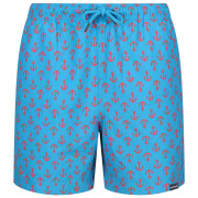 Pantalones cortos de hombre Regatta Loras Swim Short m azul/rojo Fluro Blue Anchor Print