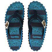 Chanclas Gumbies Islander Navy Waves azul