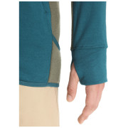 Sudadera funcional de hombre Icebreaker Merino Quantum ZoneKnit™ LS Zip Hoodie