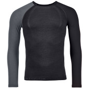 Camiseta de hombre Ortovox Competition Light LS M negro/gris BlackRaven