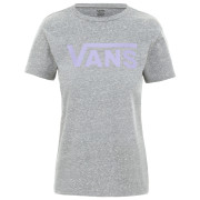 Camiseta de mujer Vans Wm Flying V Crew Tee gris GrayHeather