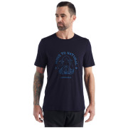 Camiseta de hombre Icebreaker Men Tech Lite II SS Tee Canopy Camper